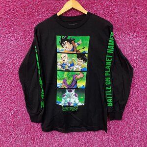 Dragon Ball Z Battle on Planet Namek anime Long Sleeve T-Shirt Small
